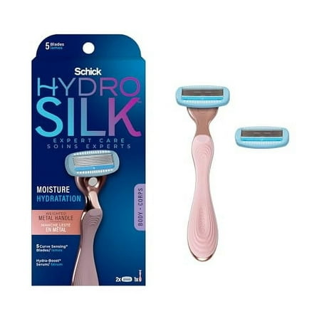 Schick Hydro Silk Rose Gold Razor Kit 2