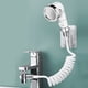 thumbnail image 5 of Advancent Accesorio para grifo, cabezal de ducha, accesorios de baño, herramientas, rociador para fregadero de pelo, cobre ajustable de alta presión para Juegos de accesorios de baño No.02 Advancent HA009700-02B, 5 of 6