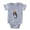 Heather Grey, variant on CafePress - Beagle Birthday - Cute Infant Baby Football Bodysuit