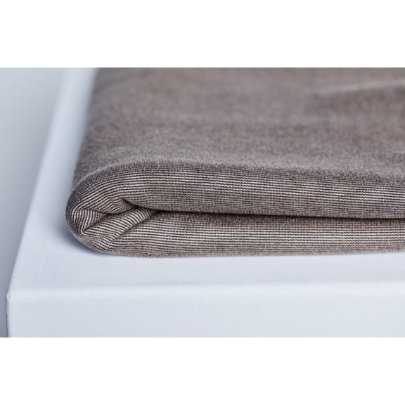 Meet MILK Two Tone Tencel Lyocell Ponte Roma Knit Fabric - per yard