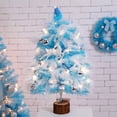 thumbnail image 1 of Outdoor Christmas Decorations Desktop Ornament Christmas Tree LED Light Fine Workmanship PVC Artificial Table Top Christmas Tree For Home desktop ornament, 1 of 9