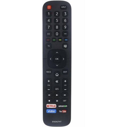 EN2A27HT Replaced Remote fit for All HISENSE Smart 4K HDR TV 32H5C 40H5C 43H5C