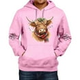 thumbnail image 1 of MHFRRA Sudadera con Capucha Informal de Manga Larga, Suave, Cómoda y Ligera, Ropa de Calle de Moda para Uso Diario Rosa, 1 of 3