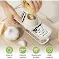 thumbnail image 2 of 3-in-1 Multifunctional Garlic Slicer Super Thin, Garlic Press with Container for Mincing, Slicing and Grinding Vegetables, 2 of 7