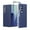 Blue, variant on For Samsung Galaxy Z Fold 4 Phone Case,Built-in Screen Protector,Anti-Scratch PU Leather Texture Design,Hinge Protection,Ultra Slim Shockproof Anti-fall Drop-Proof Rugged Sturdy Phone Case,Blue