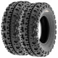 thumbnail image 1 of Sunf Atv Utv Knobby Sport Tires 21X7-10,6 Pr Tubeless A027, Set Of 2, 1 of 1