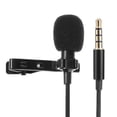 thumbnail image 1 of Wired Audio Sound Recording Condenser Microphone Metal Clip for Smart Phone, 1 of 9