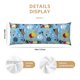thumbnail image 3 of Fotbe Pirate Marine Animals Funda para Almohada Corporal con Diseño, Funda de Microfibra Ultrasuave de 20x54 Pulgadas, Ropa de Cama Elegante, 3 of 7