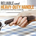 thumbnail image 3 of NutriChef 9.45'' Grill Pan Non-Stick High-Qualified Kitchen Cookware Safe for Gas, Electric, 3 of 7