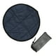 thumbnail image 2 of Esterilla plegable para acampar, pescar y hacer picnics, con aislamiento térmico, color azul oscuro, portátil, para exteriores, con cojín circular, 2 of 8