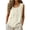 01 Beige, variant on Sleeveless Embroidered Linen Shirts for Women Loose Crewneck Summer Business Casual Tops Dressy Tunic Blouses