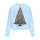 thumbnail image 3 of Sudadera sin capucha para hombre, cuello redondo, deportiva, con estampado de árbol de Navidad, sudadera con capucha, jersey de manga larga, blusa de poliéster para hombre, 3 of 4