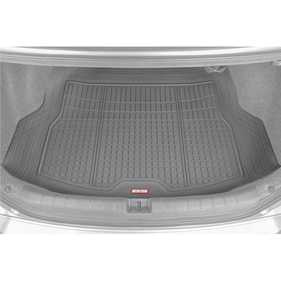 Premium FlexTough All-Protection Cargo Mat Liner - w/Traction s & Fresh Design, Heavy Duty Trimmable Trunk Liner for Car Truck SUV, Gray (DB220-B2)