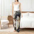 thumbnail image 4 of Rateoe Swordsman Cool Dragon Pattern Women’s Ultra-Soft Comfy Pajama Lounge Pants Sleepwear,Comfortable Lounge Wear,lightweight Pajamas, Casual Home Wear-Medium, 4 of 6
