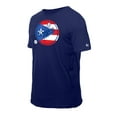 thumbnail image 2 of Men's New Era Royal Los Angeles Dodgers Puerto Rican Flag Logo T-Shirt, 2 of 4