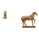 thumbnail image 1 of Escultura majestuosa de león y caballo, figura coleccionable de mesa, adorno decorativo, estatua de resina grabada, animal para decoración del hogar y, 1 of 8