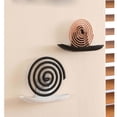 thumbnail image 4 of Espiral antimosquitos, soporte clásico grande, ignífuga, para interior y exterior, color ceniza, protección de 360°, larga duración, combustión segura, repelente natural, para patio, soporte, 4 of 8
