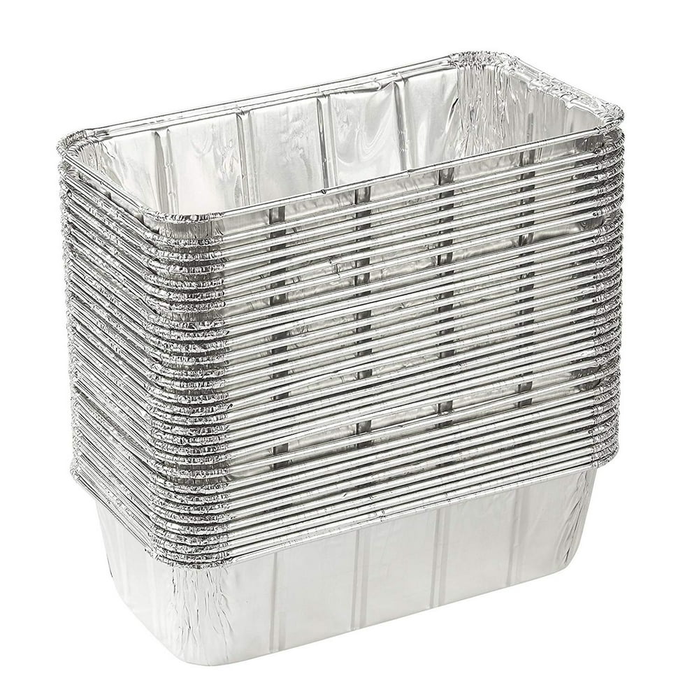 Aluminum Foil Pans 30Piece Rectangular Disposable Pans for Baking, 8