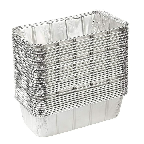 Aluminum Foil Pans 30Piece Rectangular Disposable Pans for Baking, 8