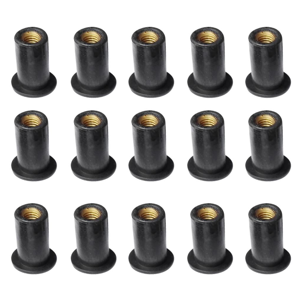 15 Pieces M5 Rubber  Fastener Fishing Kayak Accessories