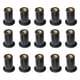 thumbnail image 2 of 15Pcs tuercas de Pozo de goma M5 Colco para Parabrisas de motocicleta, 2 of 6