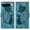 Blue, variant on For Google Pixel 9 / 10 Pro 6.3" Cat Patterned Embossed Strong Magnetic Attachment/Closure, Card Slots/Pocket, PU Leather Flip Wallet Case ,Brown,For Pixel 9 / 10 Pro