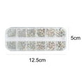 thumbnail image 5 of Jiaroswwei 1Box 18g Nail Decor Shining Rhinestone Design 12 Grids 3D Nail Embellishment Sequins for Women, 5 of 8