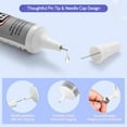 thumbnail image 3 of 6PCS Jewelry Glue - 15ML/0.5fl oz Clear DIY Craft Glue for Rhinestones, Waterproof Strong Bond Adhesive for Phone Repair, Nail Art, Shoes, Fabric, Metal, Glass, 3 of 3