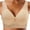 Beige, variant on Women's Bras Plus Size Women's Modern Cotton Lightly Lined Triangle Wireless Bralette (Pink,A/36/80)