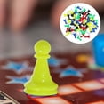 thumbnail image 4 of Shisuyan Families Plastic Pawns Chess Pieces Random Color 96Pcs 1.0In, 4 of 9