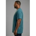 thumbnail image 2 of KingSize Men's Big & Tall Shrink-Less Lightweight Longer-Length Crewneck T-Shirt, 2 of 5