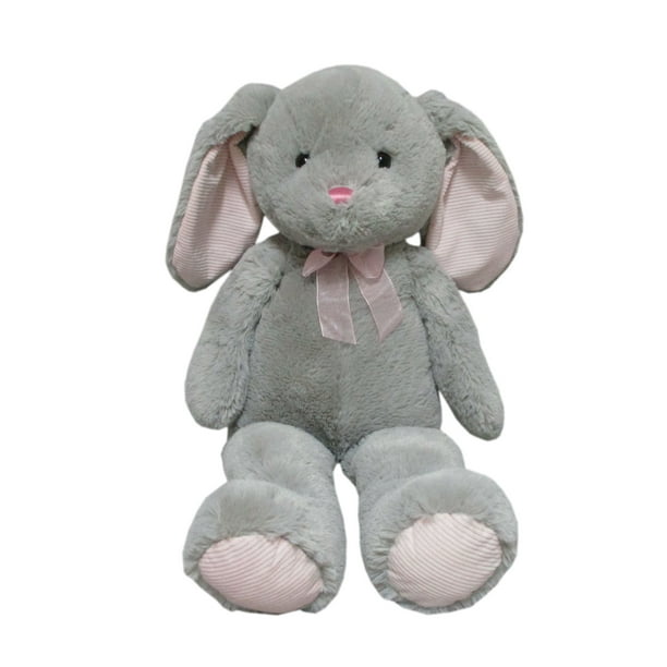 Way To Celebrate Easter Extra Large Bunny Plush, Gray - Walmart.com ...