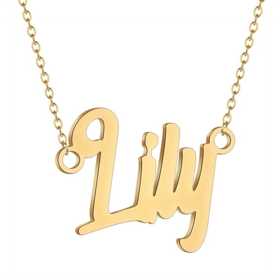 Custom Name Necklace for Women Men Personalised Letters Pendant Stainless Steel Jewelry Chain Choker Collar Birthday Gift