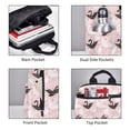 thumbnail image 3 of Balery Swan And Flowers2 Mochila Ligera para Hombres y Mujeres – Resistente y Impermeable, Ideal para la Escuela, el Trabajo, los Viajes y el Uso Diario, 3 of 7