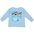 thumbnail image 3 of Inktastic I Want a Hippopotamus for Christmas Hippo in Santa Hat Boys or Girls Long Sleeve Toddler T-Shirt, 3 of 5