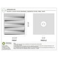 thumbnail image 2 of Ekena Millwork 19 5/8"W x 19 5/8"H Keyes EnduraWall Decorative 3D Wall Panel (20-Pack for 53.49 Sq. Ft.), 2 of 12