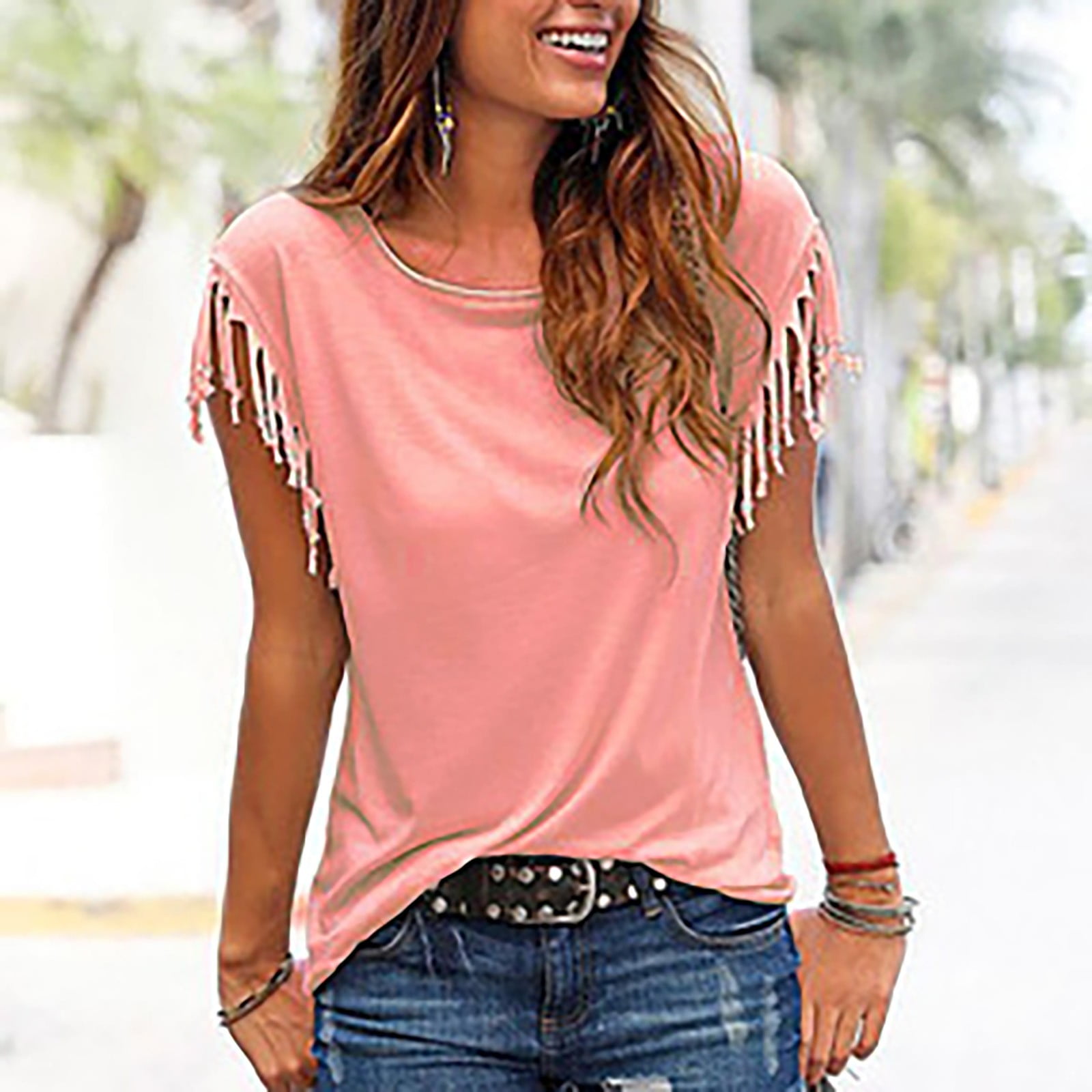 TANGNADE ladies summer tops Women's 