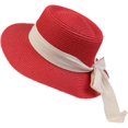 thumbnail image 2 of Beach Sun Hats for Women, Straw Hat for Women UPF 50+ UV Sun Protection Summer Hat Foldable Roll up Cap, 2 of 3