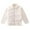White, variant on Otqutp Kids Lightweight Coat Toddler Boys Girls Long Sleeve Winter Solid Zippered Coat Jacket Thicken Warm Outwear 2 to 16 Years