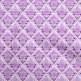 thumbnail image 1 of oneOone Velvet Purple Fabric Asian Block Floral Diy Clothing Quilting Fabric Print Fabric By Yard 58 Inch Wide, 1 of 4