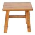 thumbnail image 2 of Petit Tabouret en Bambou, Tabouret Rond Carré Polyvalent, Table Basse Créative pour Enfants, 2 of 8