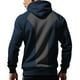 thumbnail image 5 of pstuiky camisas de hombre de manga larga, Suéter informal de moda para hombre, color liso, con capucha y manga larga tops de invierno para hombre s, 5 of 9