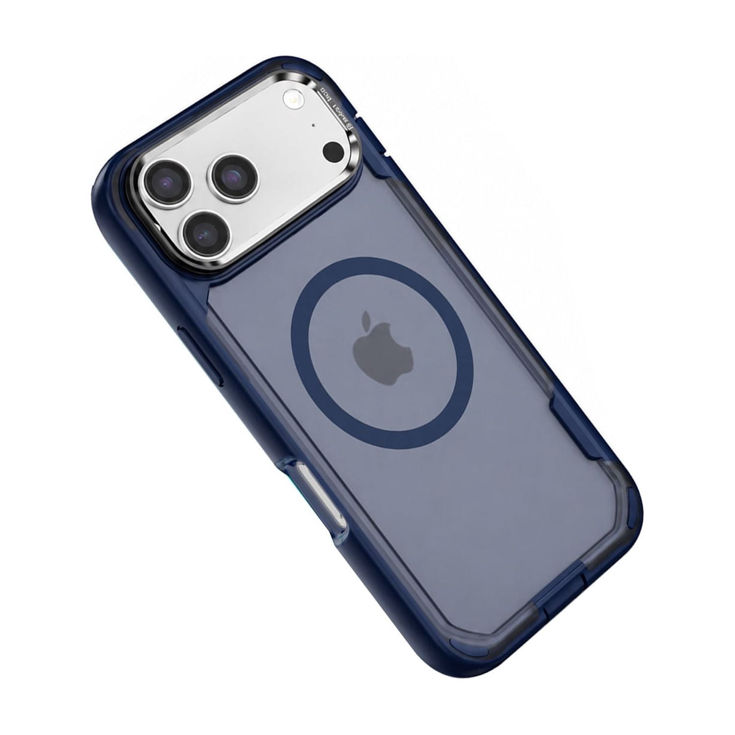Magnetic Shockproof Camera Stand Case for iPhone 17 Pro Max - Blue