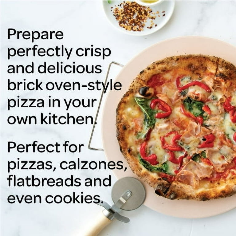 Nordic Ware 2-Piece 13-Inch Ceramic Pizza Stone Set photo 2