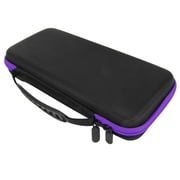 LaMaz Handheld Game Console Carrying Case EVA Shockproof Portable Storage Bag for ASUS ROG Ally 7 Inch 120Hz Gaming Handheld Purple