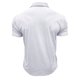 thumbnail image 2 of Mens Camisas de Manga Corta Color Sólido Botón de Solapa Bolsillo Turndown Collar Blusa para Negocios Informales, 2 of 4