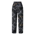 thumbnail image 3 of Lilgiuy Women's Casual Trousers Loose Printed Elastic Waist Long Pants With Pocket Alt Clothing Alternative Clothing, 3 of 4