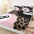 thumbnail image 4 of Erosebridal Billiards Games Queen Sheet Sets,Chic Leopard Print Bed Set For Ball Game Lovers 4-Piece, 4 of 6