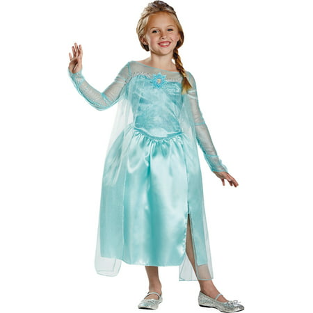 Morris Costumes Girls Frozen Elsa Snow Queen 7-8, Style DG76906K