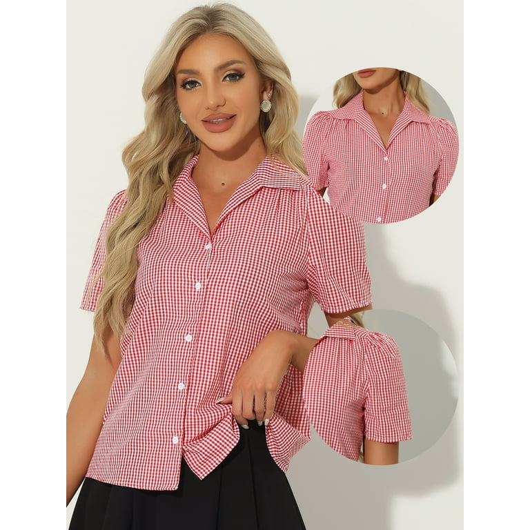 Women Vintage Inspired Short Sleeve Loose Linen Tops 3677 Women Vintage Inspired Short Sleeve Loose Linen Tops 3677